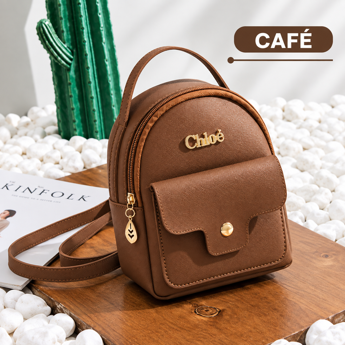 ¿Cansada de los bolsos que ocupan demasiado espacio?