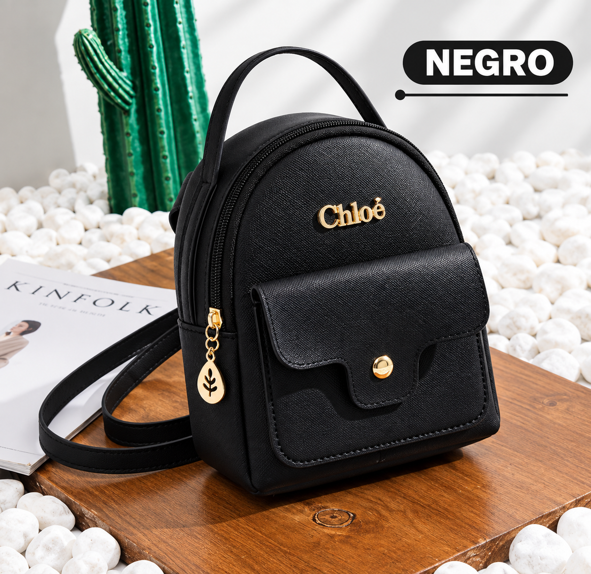 ¿Cansada de los bolsos que ocupan demasiado espacio?