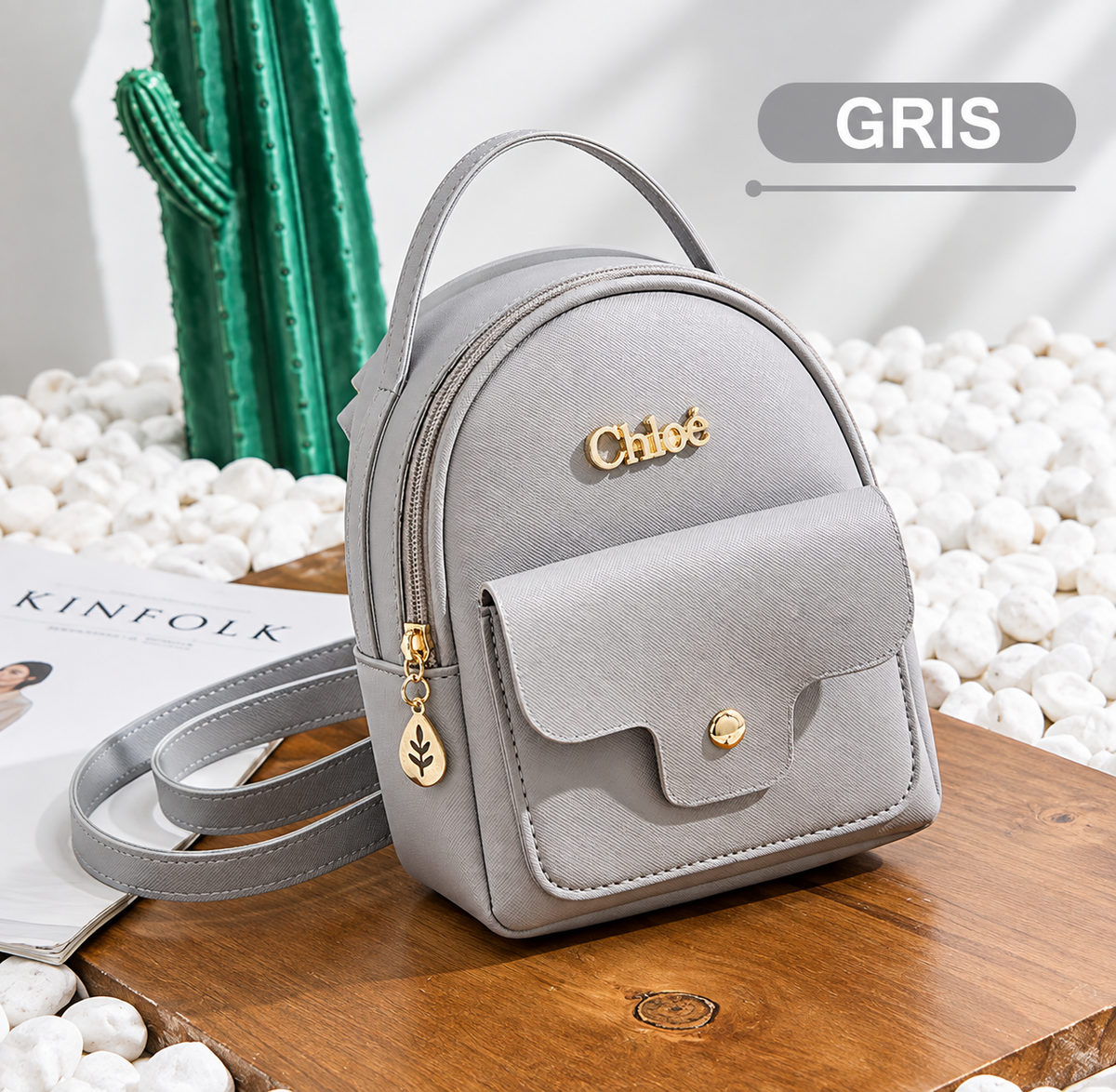 ¿Cansada de los bolsos que ocupan demasiado espacio?