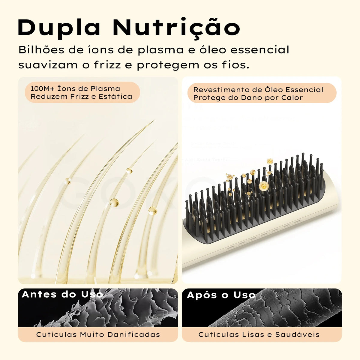 Hair styling comb