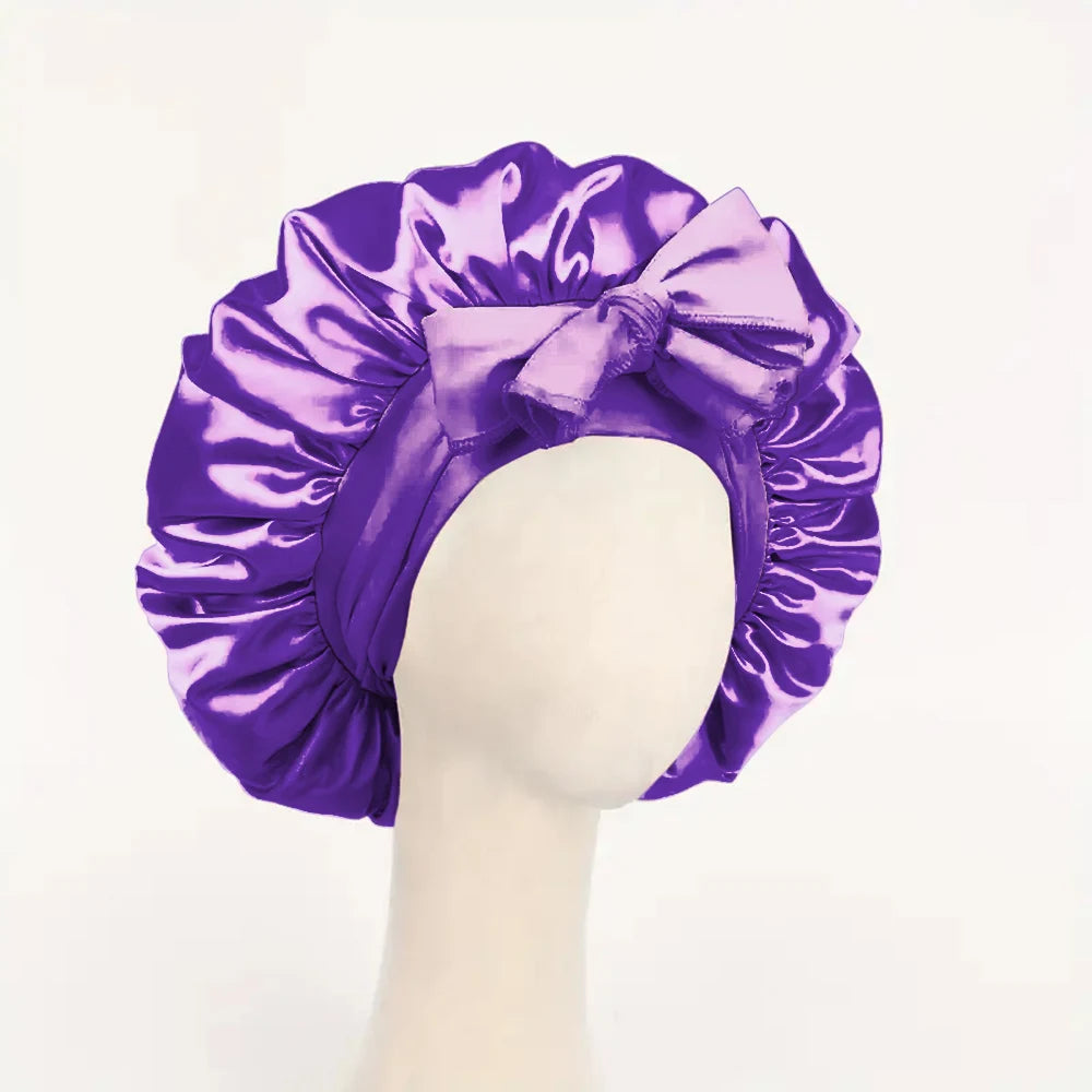 Satin Bonnet Silk Bonnet Adjustable