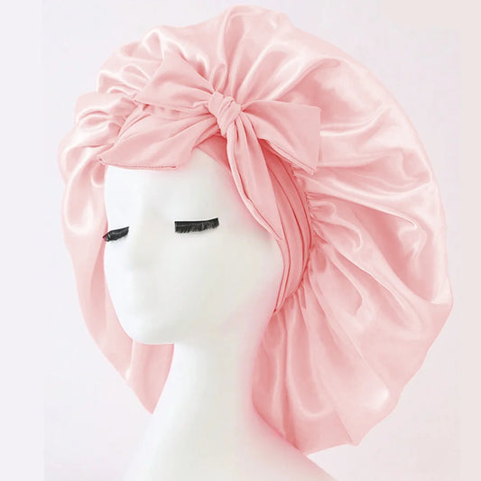 Satin Bonnet Silk Bonnet Adjustable