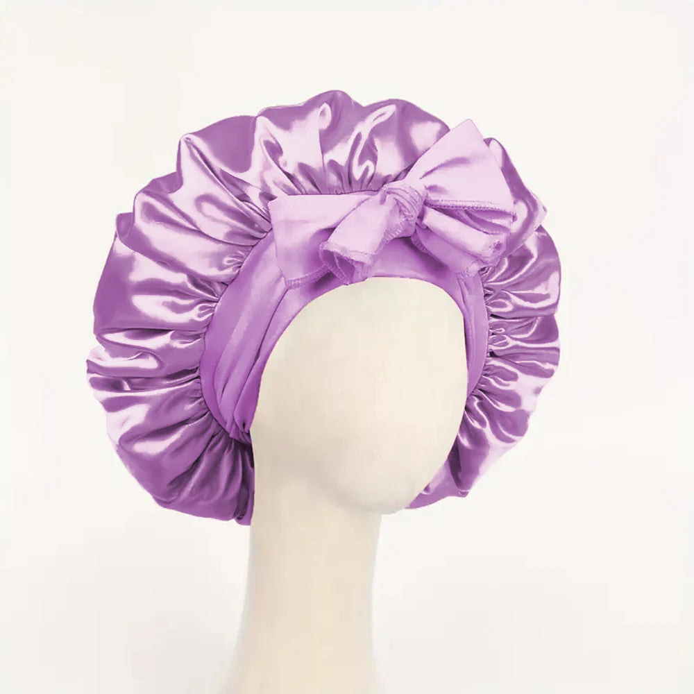 Satin Bonnet Silk Bonnet Adjustable