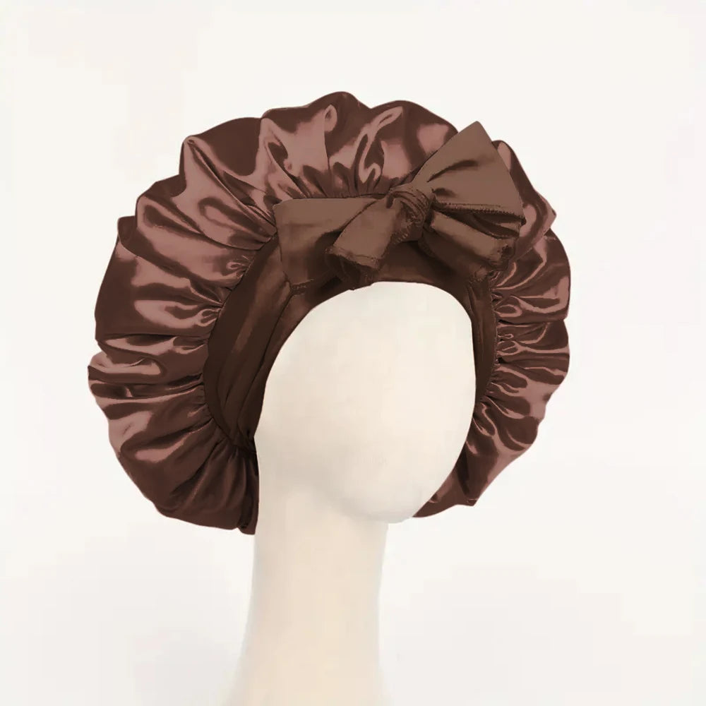 Satin Bonnet Silk Bonnet Adjustable