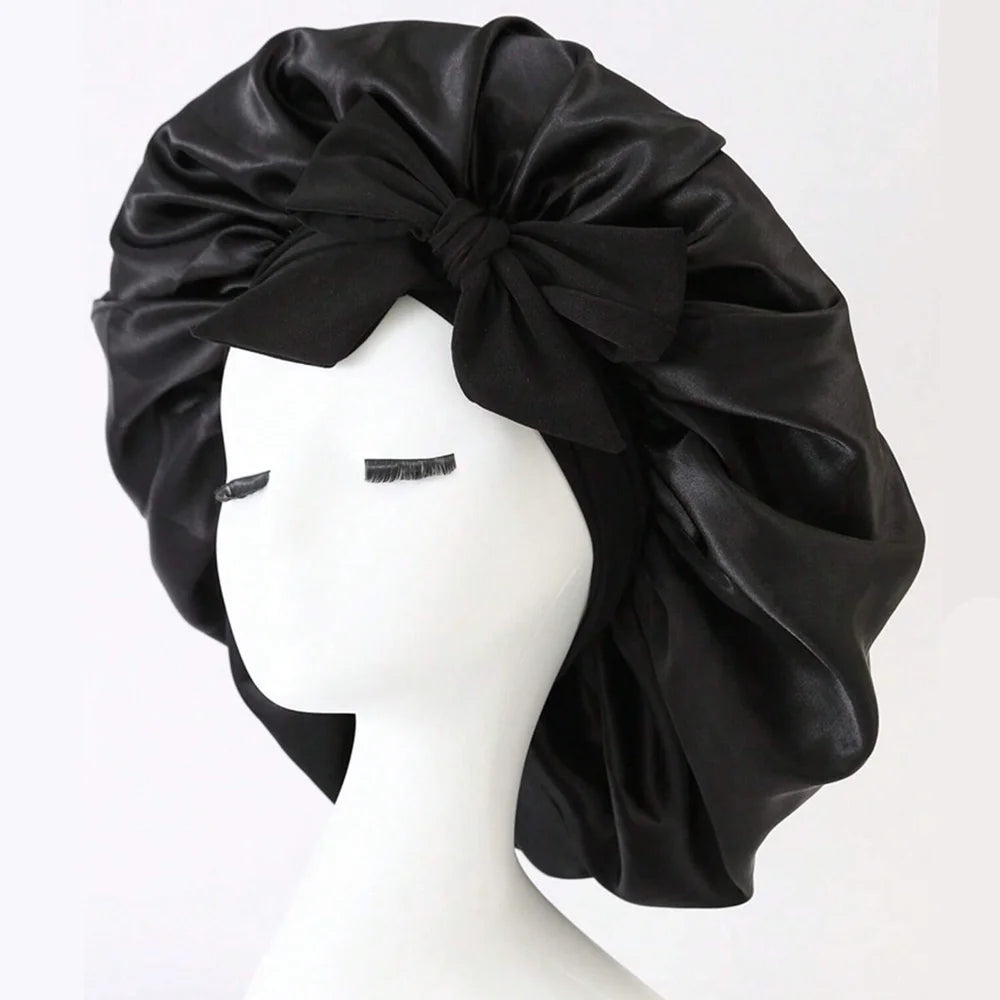 Satin Bonnet Silk Bonnet Adjustable