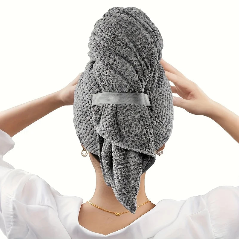 Extra-Large Microfiber Hair Towel