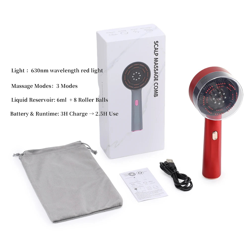 Electric Scalp Massage Comb