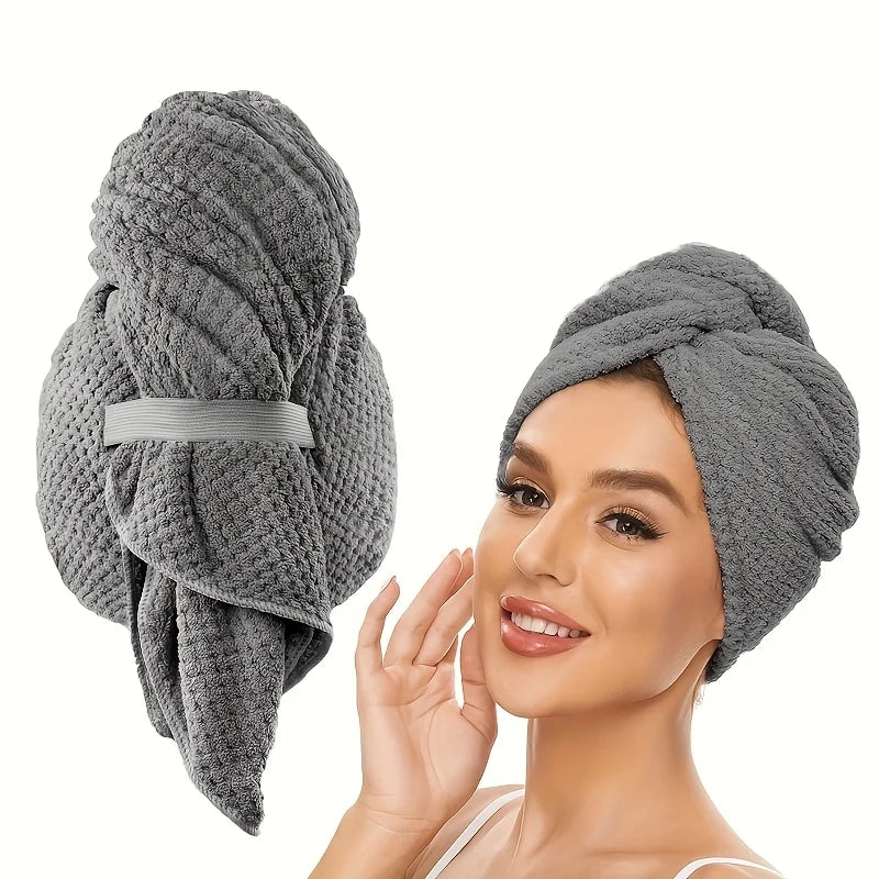 Extra-Large Microfiber Hair Towel