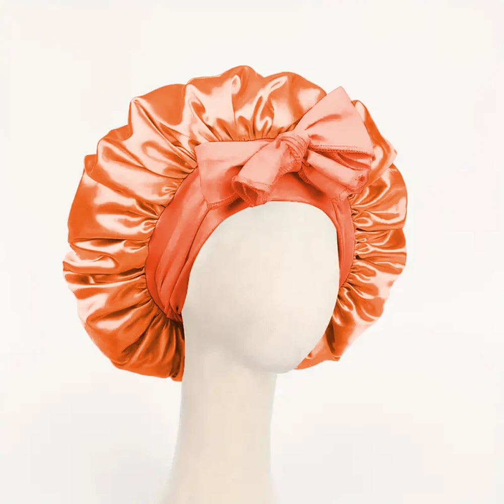Satin Bonnet Silk Bonnet Adjustable