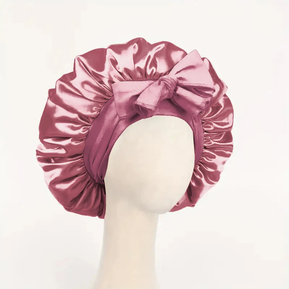 Satin Bonnet Silk Bonnet Adjustable