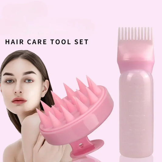 Silicone Shampoo Scalp Brush