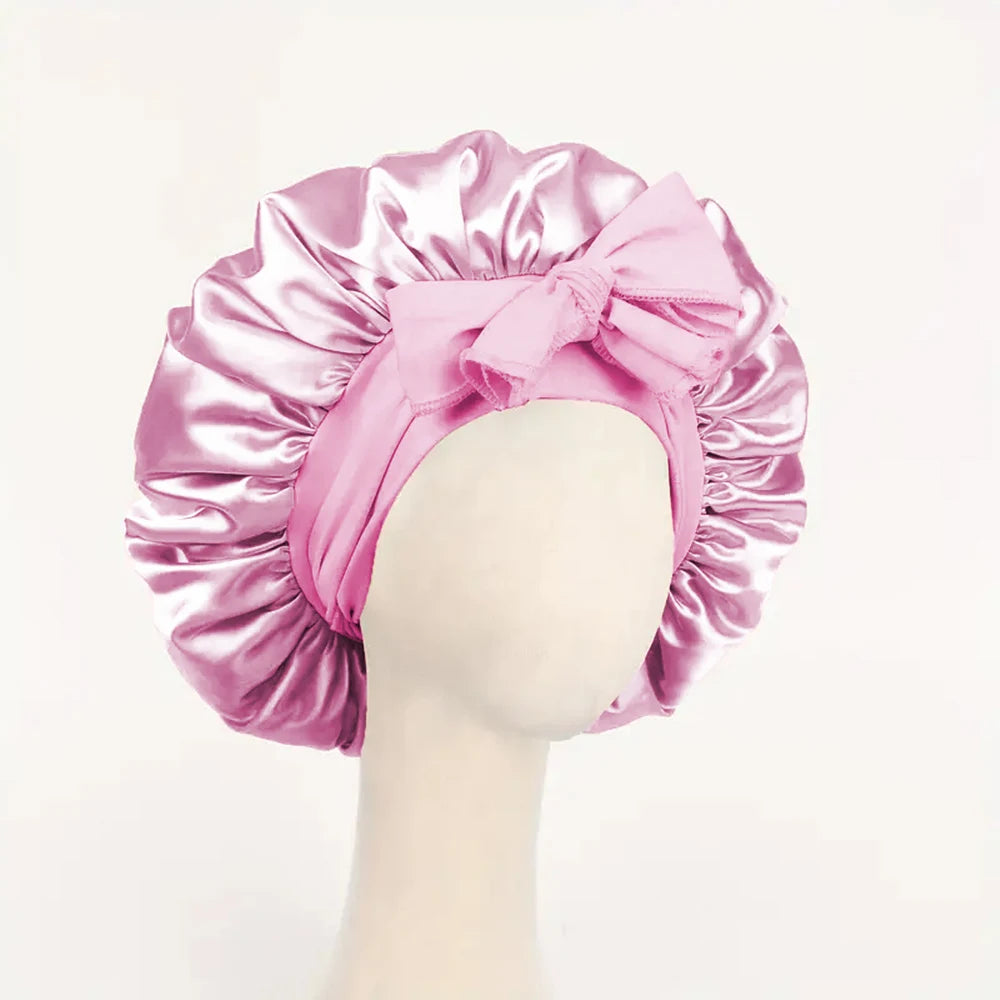 Satin Bonnet Silk Bonnet Adjustable