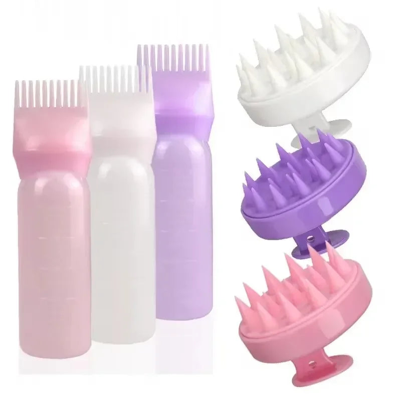 Silicone Shampoo Scalp Brush