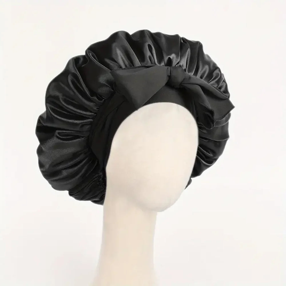 Satin Bonnet Silk Bonnet Adjustable