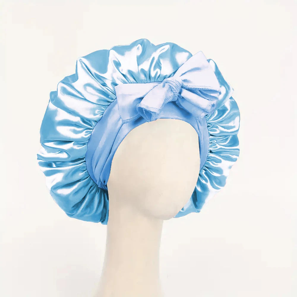 Satin Bonnet Silk Bonnet Adjustable