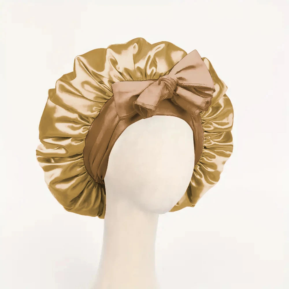 Satin Bonnet Silk Bonnet Adjustable