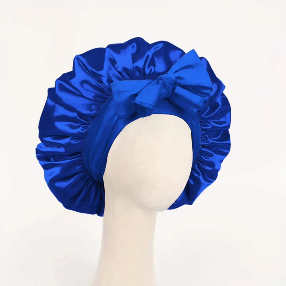 Satin Bonnet Silk Bonnet Adjustable