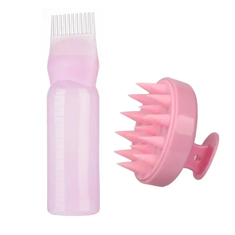 Silicone Shampoo Scalp Brush